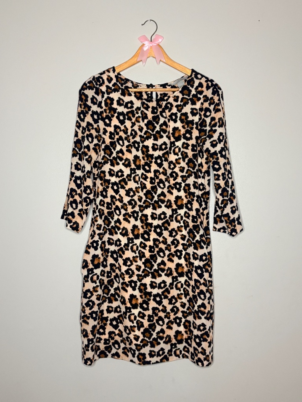 H&M Leopard print dress size 4